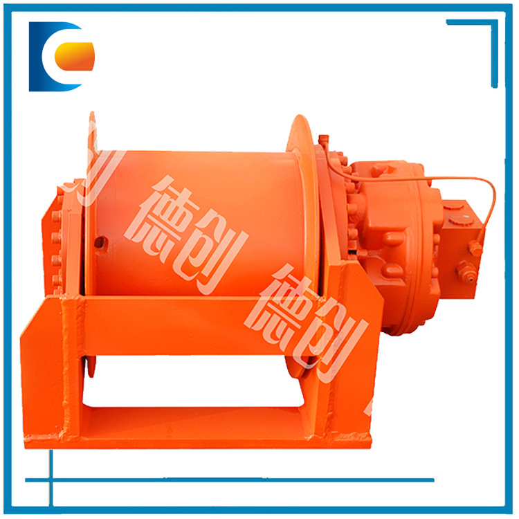 供应宁波德创 YJ5 DYJ5-50-8T吨挖掘机装载机车载液压绞车卷扬机