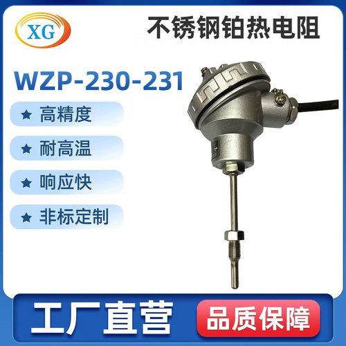现货供应 铂热电阻WZP-230-231