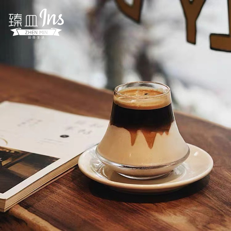 zm咖啡杯拿铁杯饮品高颜值ins风
