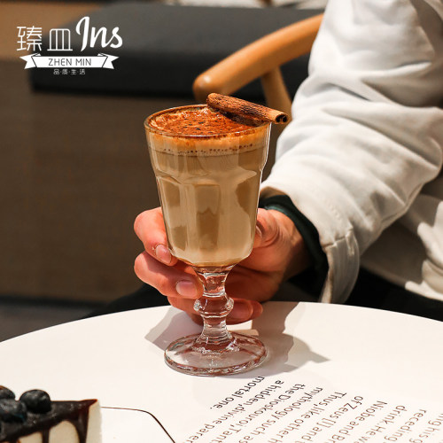 zm玻璃餐厅简约果汁杯酒杯多饮杯