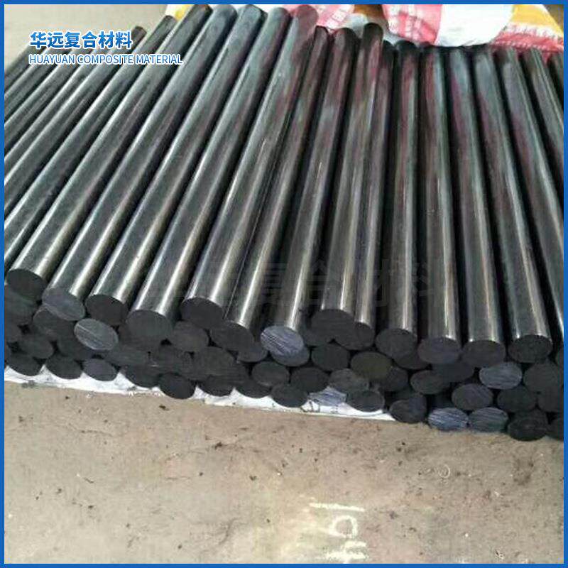 .高密度自润滑超高分子聚乙烯upe棒材 黑色可切割圆聚乙烯棒