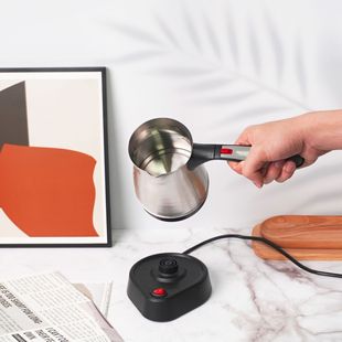 土耳其咖啡壶不锈钢咖啡壶手冲电热咖啡机小型家用自动加热快煮壶
