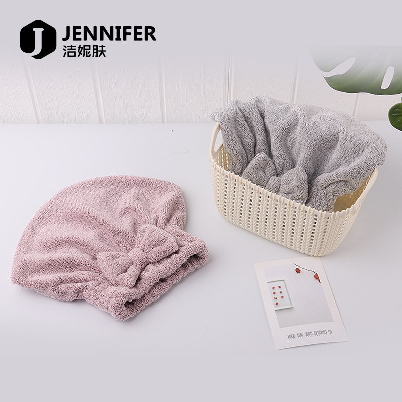 JIENIFU竹纤维蝴蝶结干发