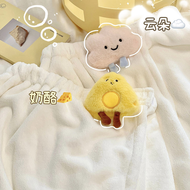 浴巾女夏季可爱家用吸水
