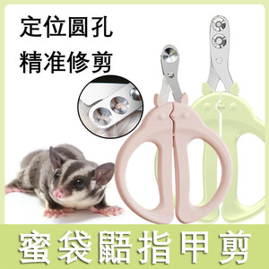 蜜袋鼯指甲剪专用打磨指甲刀套装修指甲钳磨甲器飞鼠小宠生活用品