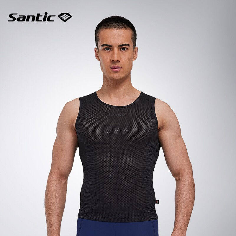 森地客Santic18年新款骑行服内衣自行车速干衣打底衫排汗透气跑步