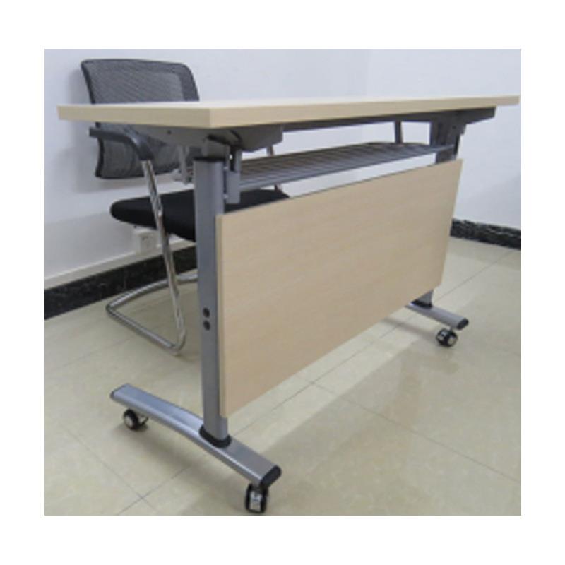 简易折叠桌子培训桌长户方形外便携可学习书桌议长会条桌T1619折