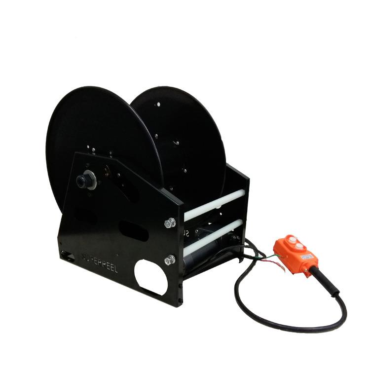 业工自动收WSC线盘电动葫芦伸缩电机电牌线卷线器力山舞台缆电卷