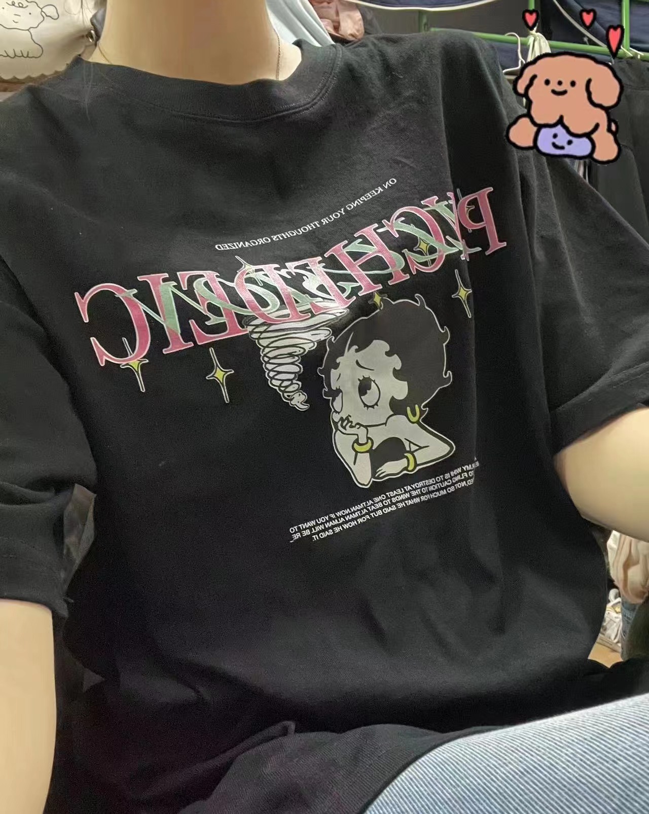 复古合适卡通纯棉女性