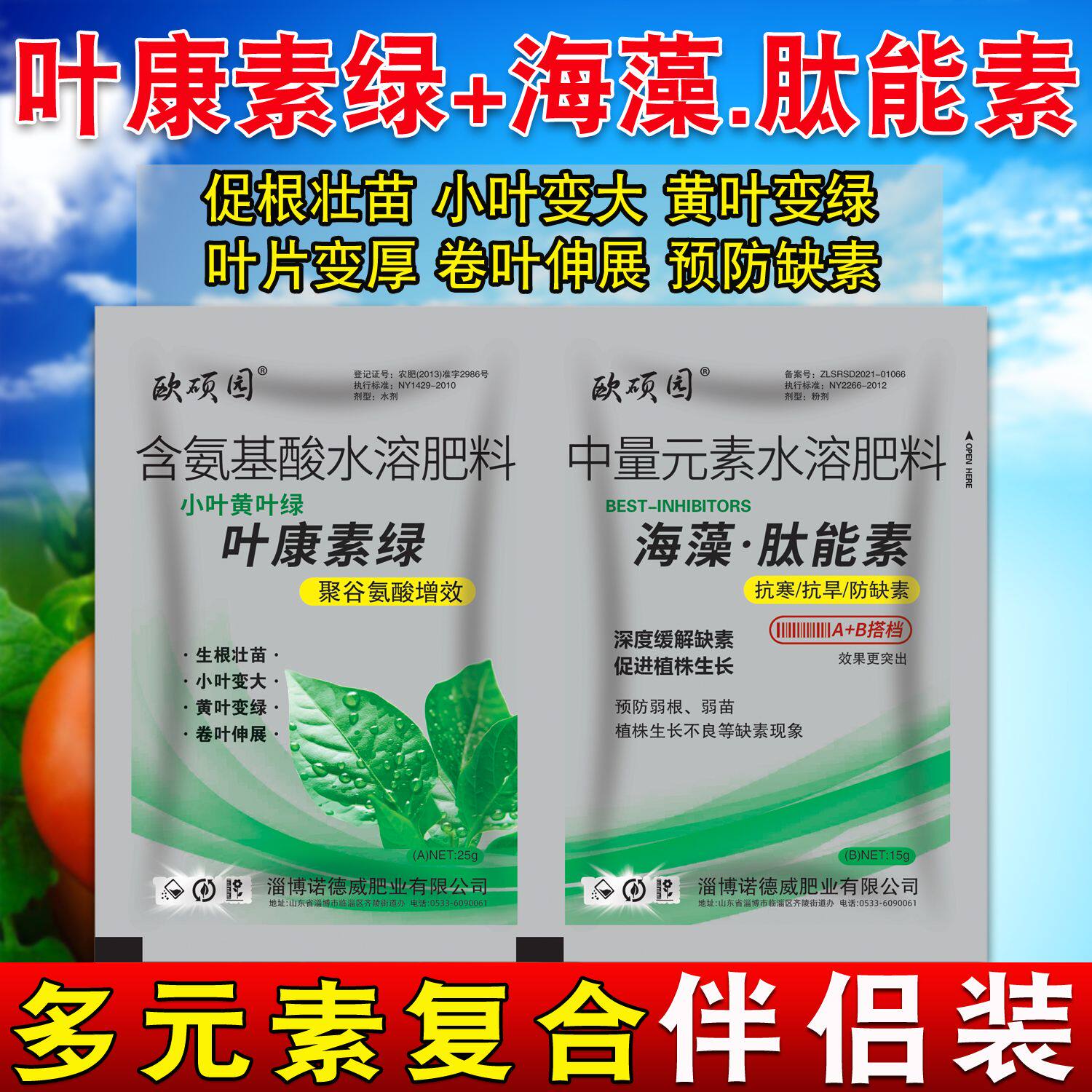 叶康速绿快速绿叶小叶变大缓解缺素生根壮苗