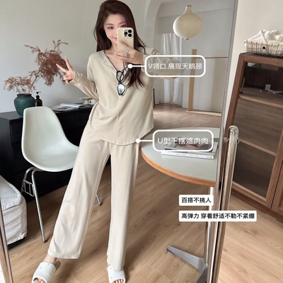 韩国东大门UNI睡衣套装两件套