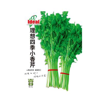 理想农业四季小香芹种子种籽孑苗大芹菜根苗蔬菜菜子籽种批发大全