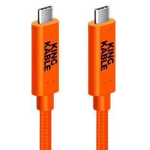 KingKable光纤USB3.2 Type C线10G USB3.1机器视觉工业相机深度相机线适用Kinect RealSenseD435i D415 D455