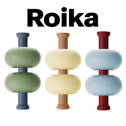 韩国Roika Dango漏食益智狗狗玩具天然橡胶小型犬丰容咬坏换新