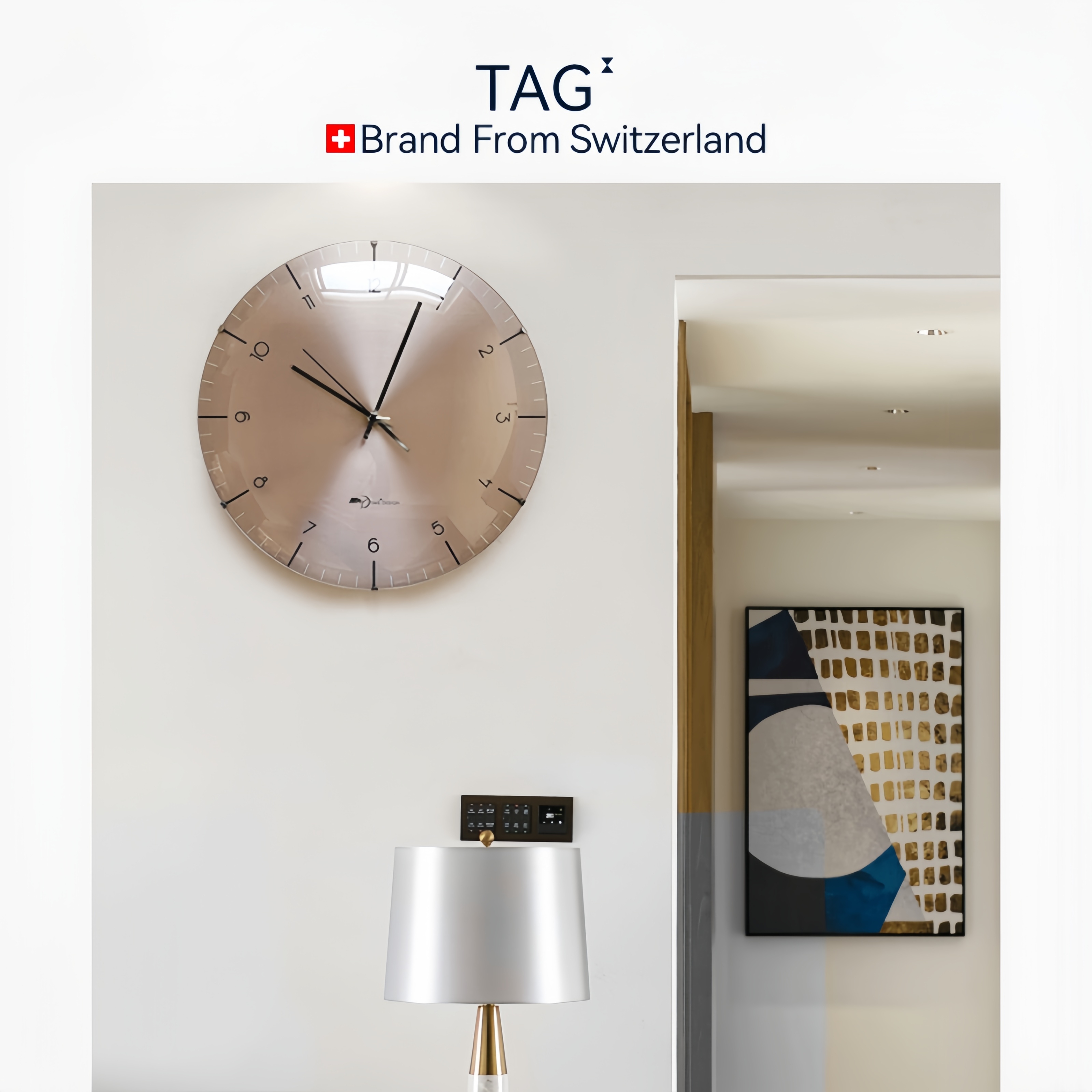 现代高级感轻奢艺术创意简约家用