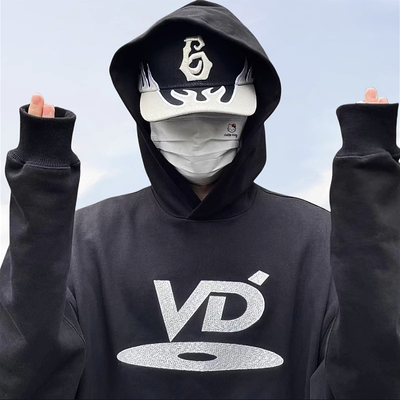 vujadeVD光盘重磅刺绣卫衣