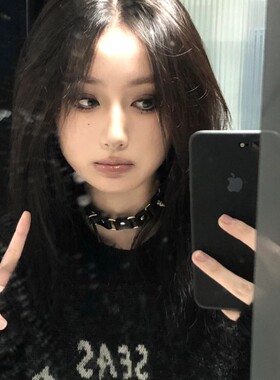 锁骨链女暗黑项圈小众