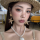 zoozmomo金属海星耳钉女轻奢高级感耳环个性 夸张海滩旅行度假耳饰