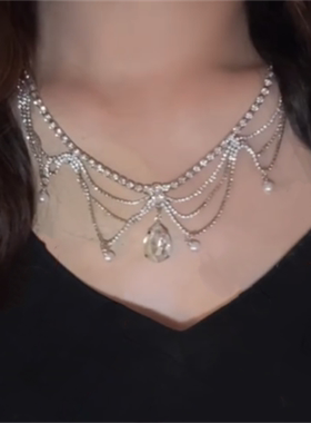 水滴珍珠项链女2026新款轻奢高级