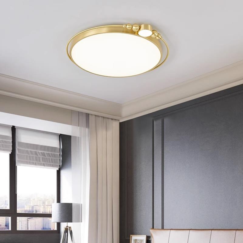 全小铜卧室吸顶灯简现约代大年气轻奢爱同学2021新82551款天猫精