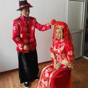 夫妻蜡像