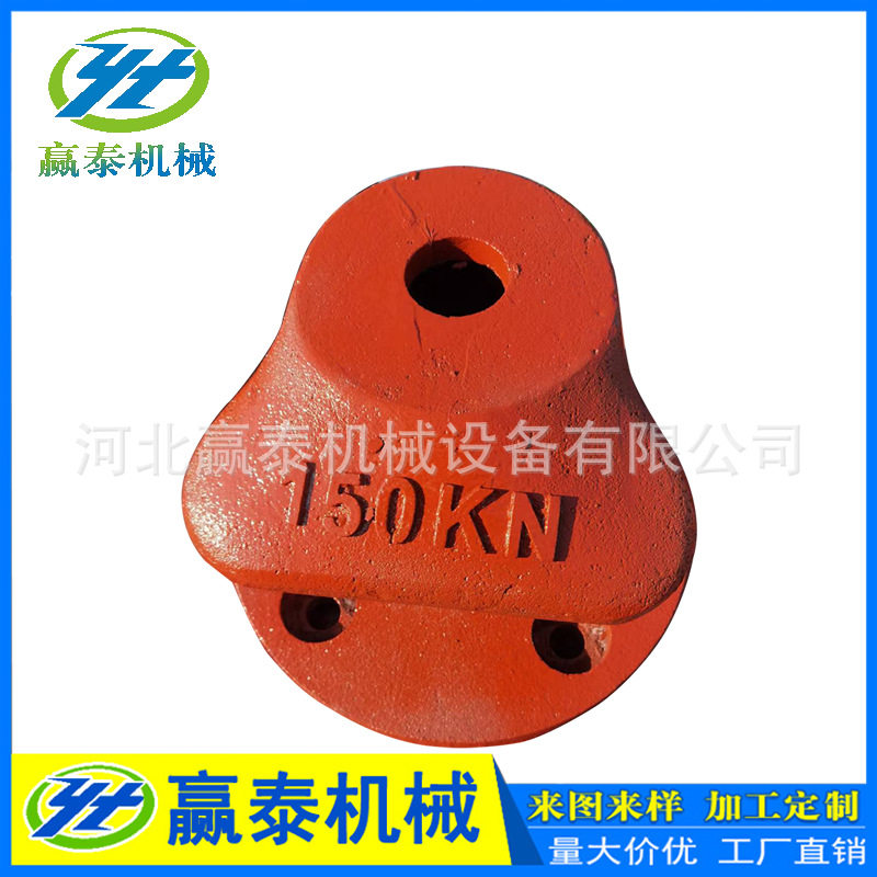 铸铁双角蘑菇系船柱风暴防损