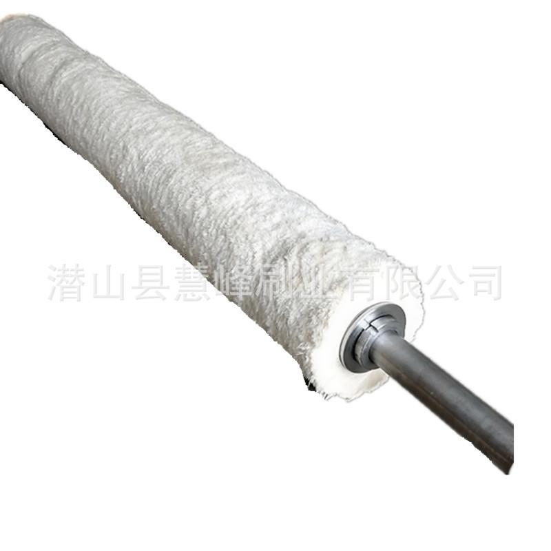 纺织皮革钢琴架子抛光抛光棉布布轮防羽府绸布抛光毛刷辊