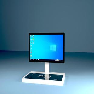 RFID馆员工作站一体机台式自助借还书机标签识别设备直销