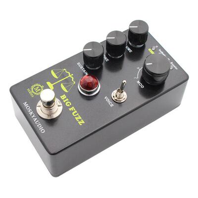 MOSKYAUDIO电吉他单块效果器BIGFUZZ法磁效果器失真法兹法滋