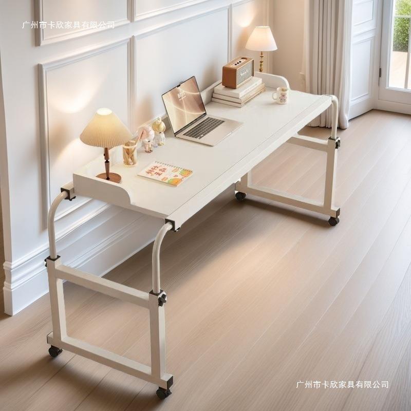 跨床桌床边桌移动书桌床上小桌子卧室升降电脑桌懒人办公桌