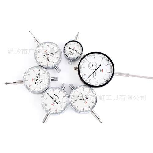 哈量6钻防震百分表指示表0-3/0-5/0-10/0-20/0-30/0-50mm0.01