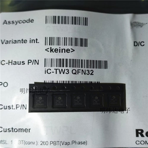 ICHAUS原装/IC-TW3 原装进口芯片 QFN32 IC-TW3 原装进口现货