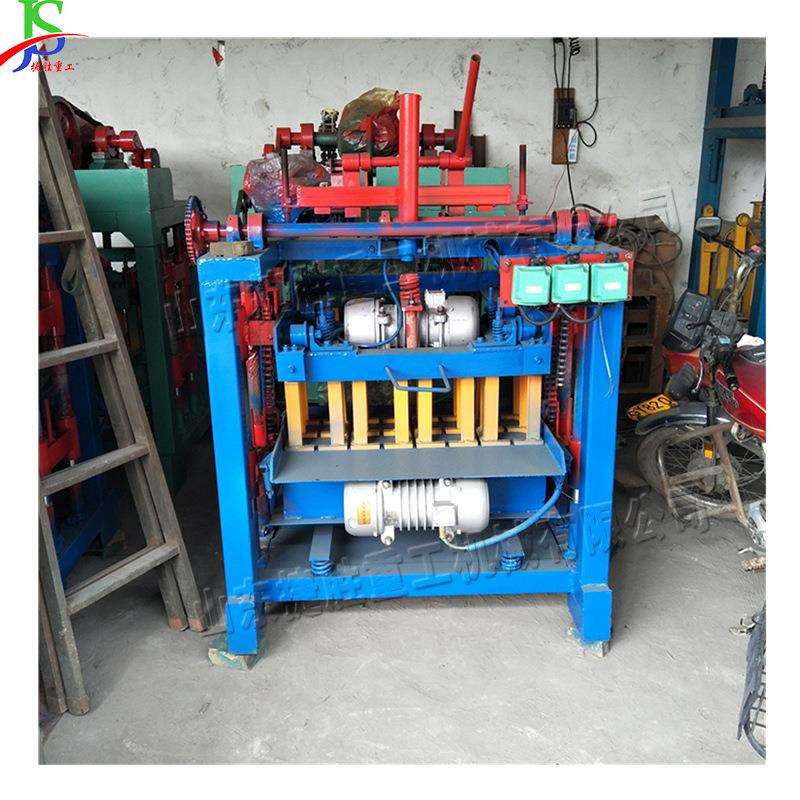 小型加气混凝土制砖机炉渣矿渣碎石制砖机固定式砌块成型机