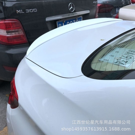 适用于宝马F10尾翼顶翼5系P款尾翼525i530iBM f10压尾翼晴雨挡改