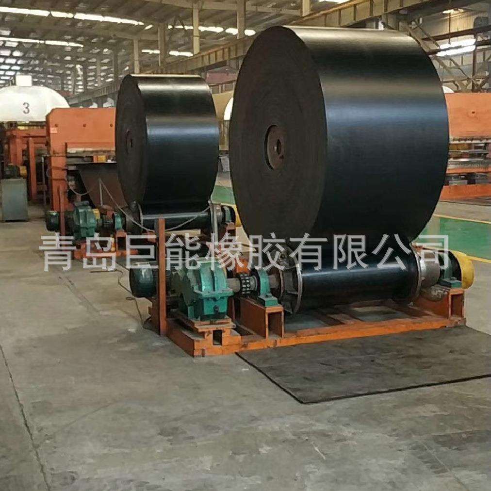 青岛耐磨15mpa环形耐热输送带输煤电厂矿用阻燃耐高温橡胶输送带