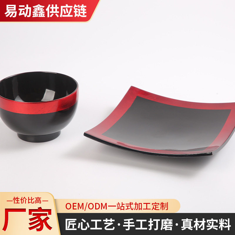 越南进口纯手工打磨漆器摆件