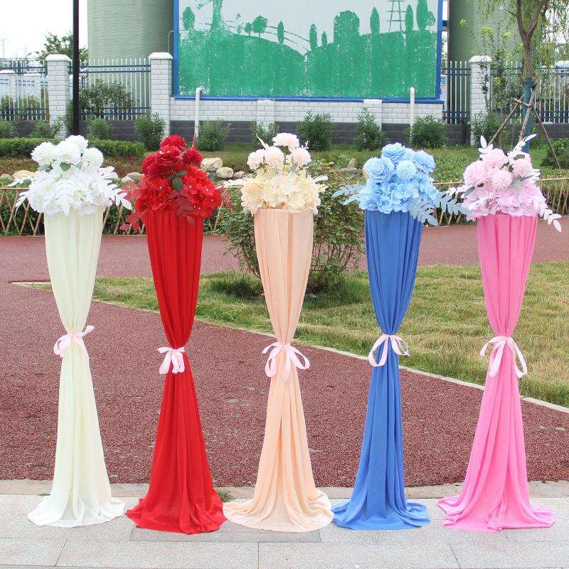 婚庆路引道具新款热销引路花篮花架店庆节庆开业拱门路引花成品花