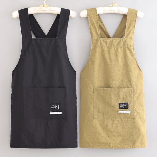 防泼水耐脏耐磨家用做饭罩衣成人