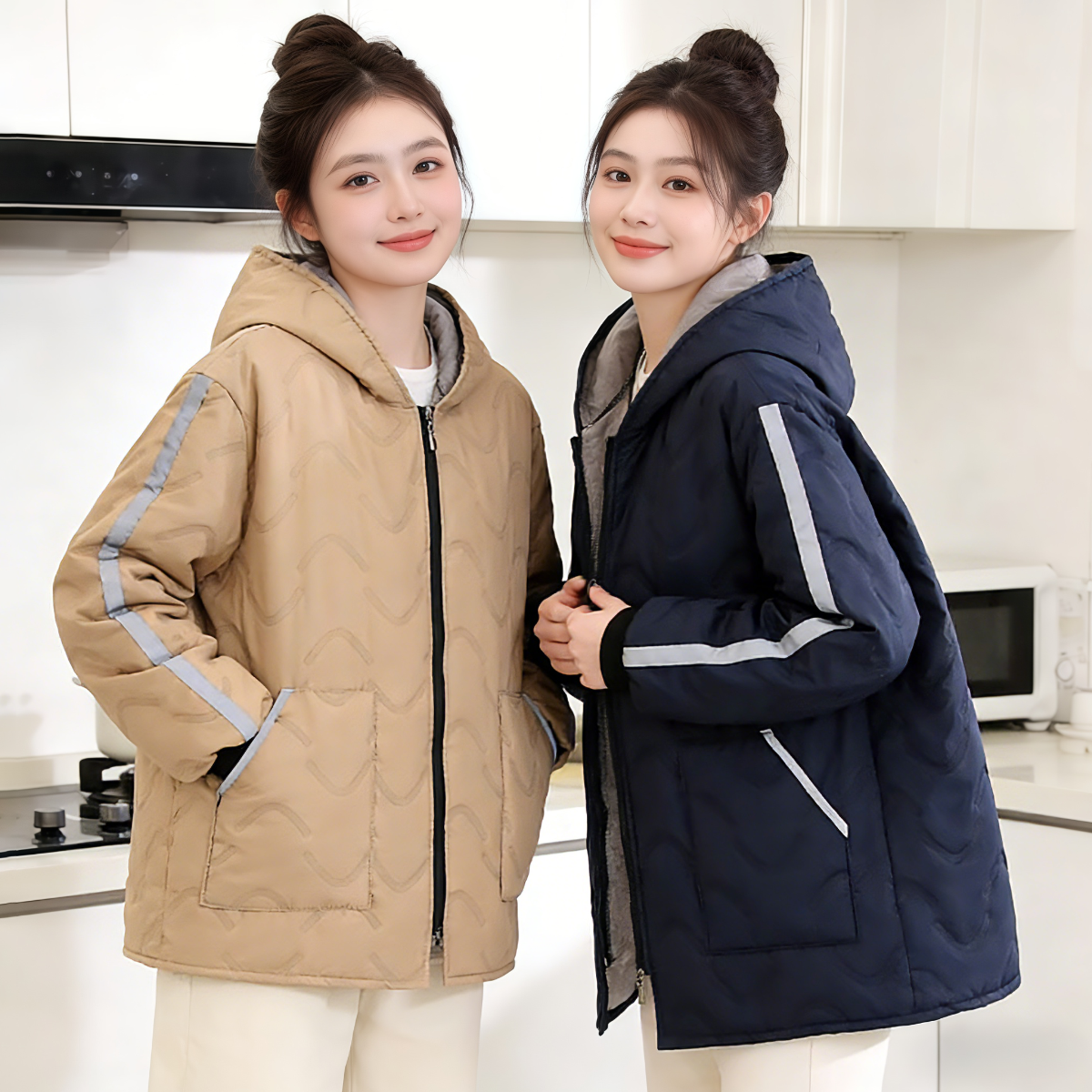 加厚冬季保暖御寒围裙耐穿加绒抗风锁温罩衣外穿上班干活工作服女,家庭/个人清洁工具,围裙,淘宝优惠券,粉丝福利购,淘宝优惠卷