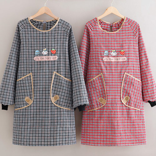 长袖透气耐磨棉布围腰