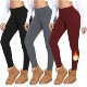 women女士休闲高腰加绒打底裤 High leggings for waisted fleece