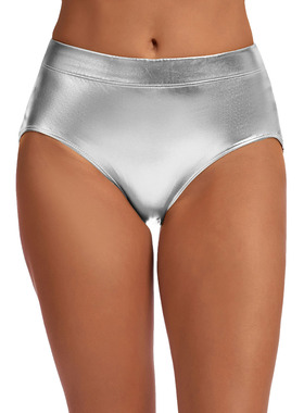 Solid natural waist swimming trunks for women 纯色自然腰泳裤