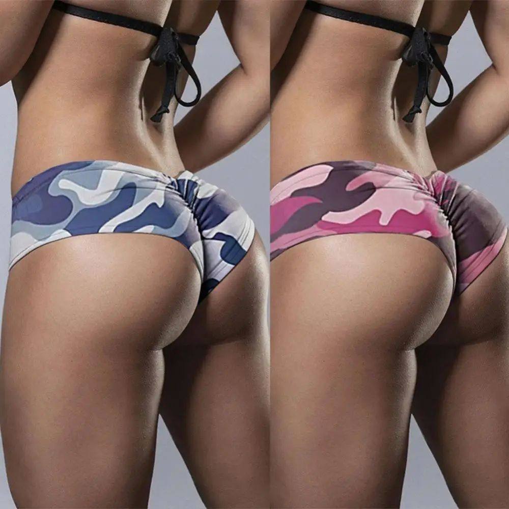 Colorful printed low waisted casual shorts多彩印花低腰短裤女