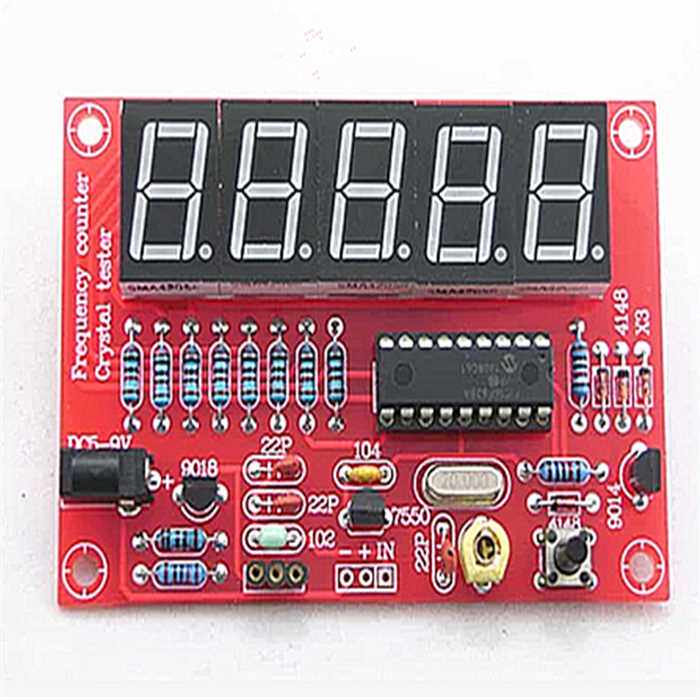 。1Hz- 50MHz频率计 晶振测量频率测量 五位数码管显示 DIY套件高性价比高么？