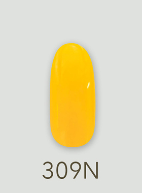 日本MD甲油胶309发光橙荧光橙色盛夏荧光灯系列美甲店专用