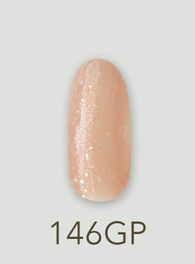 日本MD甲油胶146微量裸闪粉珠光淡红色少女泪光美甲店专用