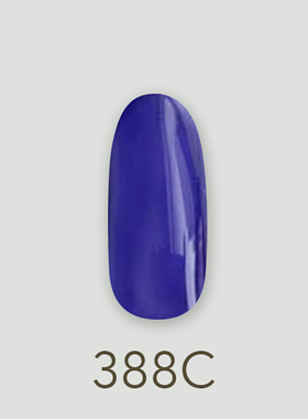 日本MD甲油胶388晚安透明蓝色北村亮沁透干花系列美甲店专用