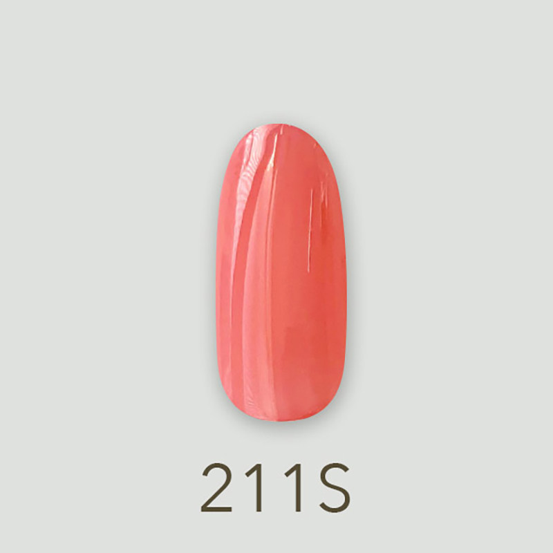 日本MD甲油胶211玛莉腮红半透明红色渐变色系列美甲店专用