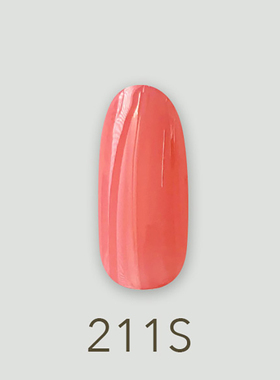 日本MD甲油胶211玛莉腮红半透明红色渐变色系列美甲店专用