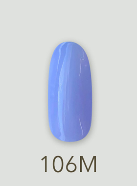 日本MD甲油胶106八仙花实色淡蓝色马卡龙系列美甲店专用